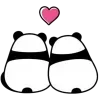 Стикер 12 Panda