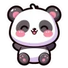 Стикер 60 Panda