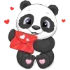 Стикер 18 Panda