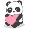 Стикер 19 Panda