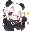 😋 Эмодзи «Панда тян» для Telegram