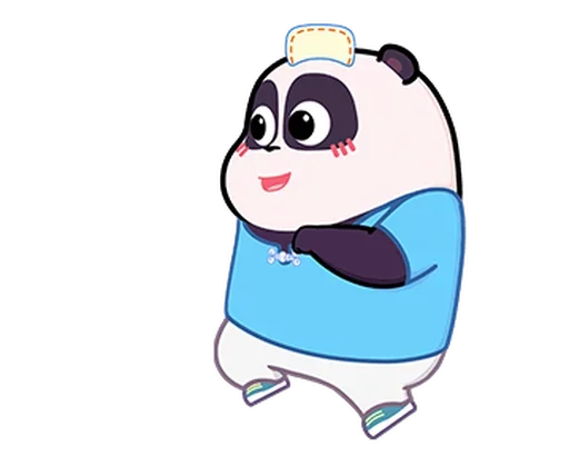 🐼 Стикер «Naughty Panda Pange» для Telegram