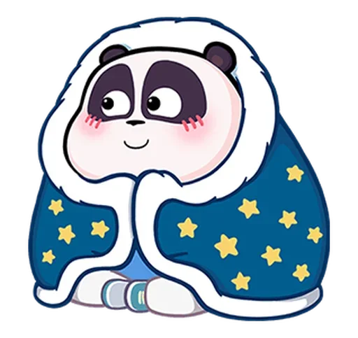 🐼 Стикер «Naughty Panda Pange» для Telegram