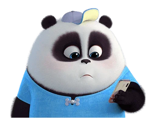 🥺 Стикер «Naughty Panda Pange» для Telegram