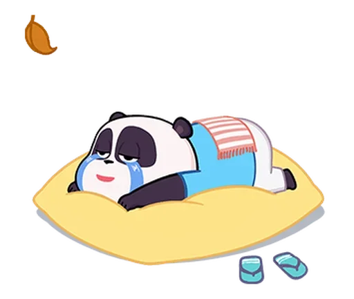 🐼 Стикер «Naughty Panda Pange» для Telegram