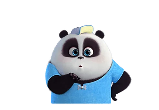 😘 Стикер «Naughty Panda Pange» для Telegram