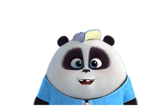 😀 Стикер «Naughty Panda Pange» для Telegram