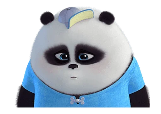 🐼 Стикер «Naughty Panda Pange» для Telegram