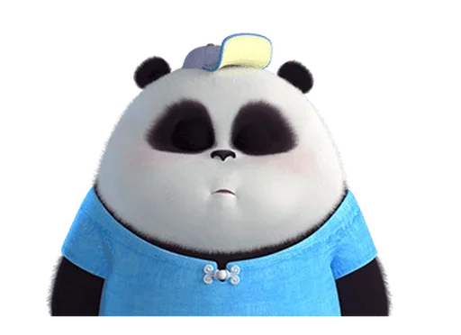 🐼 Стикер «Naughty Panda Pange» для Telegram