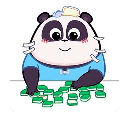 🐼 Стикер «Naughty Panda Pange» для Telegram