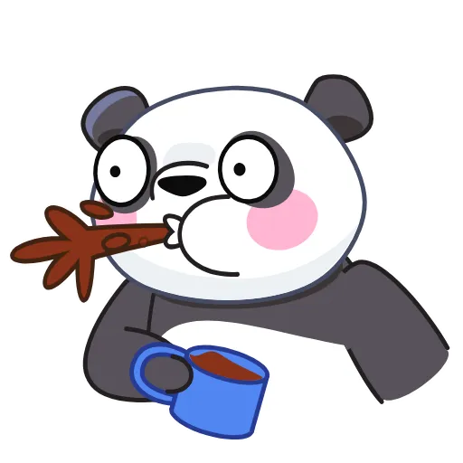⭐ Стикер «Панда» для Telegram