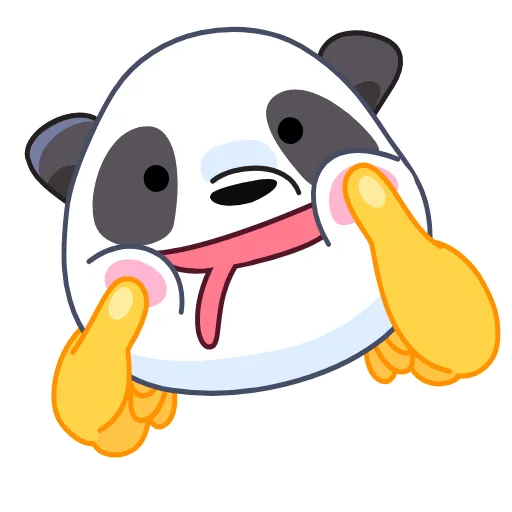 ⭐ Стикер «Панда» для Telegram