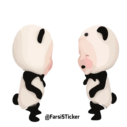 😃 Стикер «pandaba» для Telegram