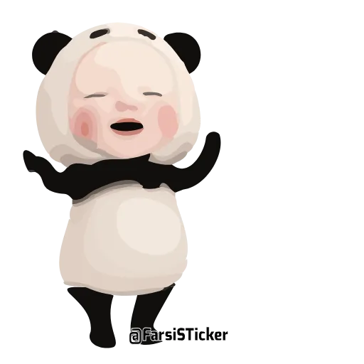 😘 Стикер «pandaba» для Telegram