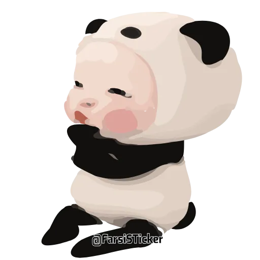 😏 Стикер «pandaba» для Telegram
