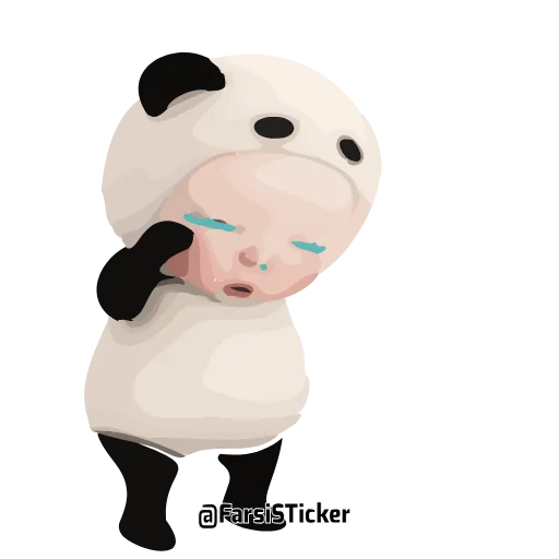 😔 Стикер «pandaba» для Telegram