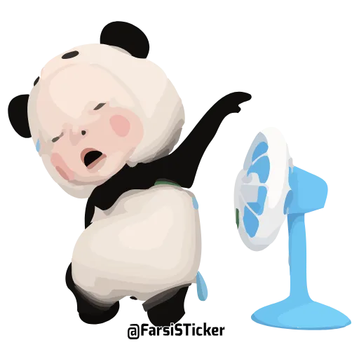 🥵 Стикер «pandaba» для Telegram