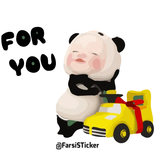 😉 Стикер «pandaba» для Telegram