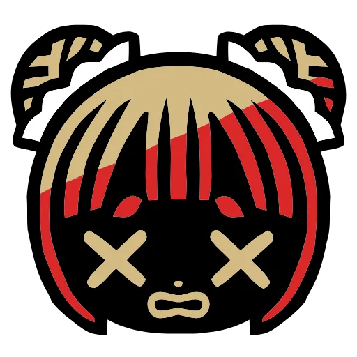 😵 Эмодзи «Panda Girl» для Telegram