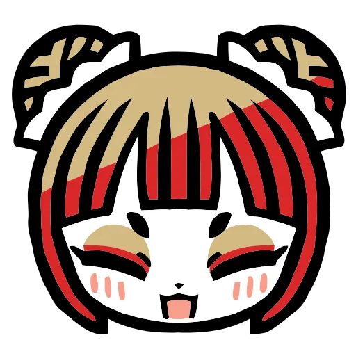 😄 Эмодзи «Panda Girl» для Telegram