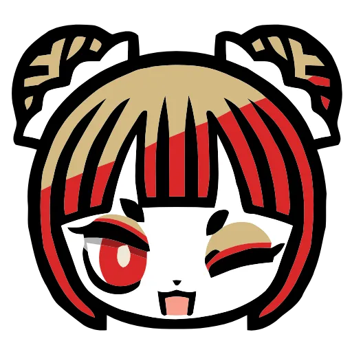😉 Эмодзи «Panda Girl» для Telegram