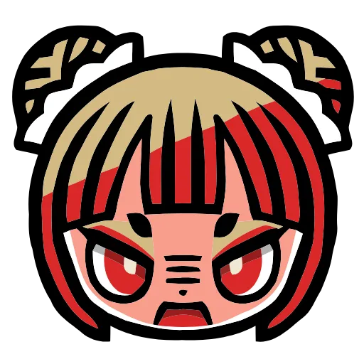 🤬 Эмодзи «Panda Girl» для Telegram