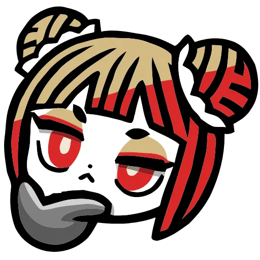 🤔 Эмодзи «Panda Girl» для Telegram