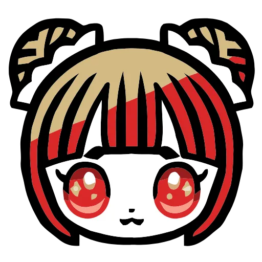 😳 Эмодзи «Panda Girl» для Telegram