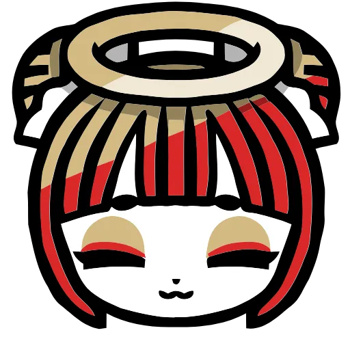 😇 Эмодзи «Panda Girl» для Telegram