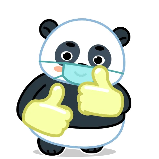 👍 Стикер «Panda Emic» для Telegram