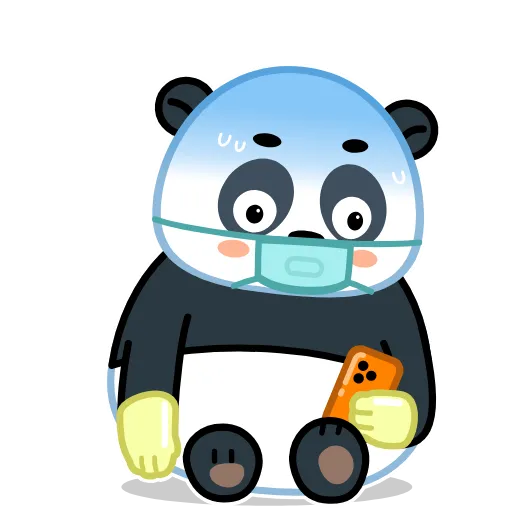 😨 Стикер «Panda Emic» для Telegram