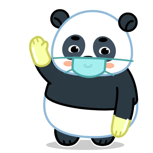 👋 Стикер «Panda Emic» для Telegram
