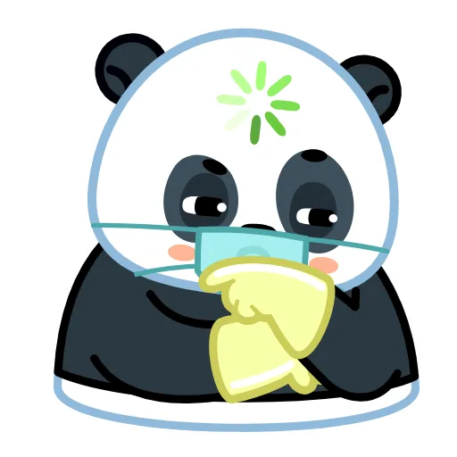 🤔 Стикер «Panda Emic» для Telegram