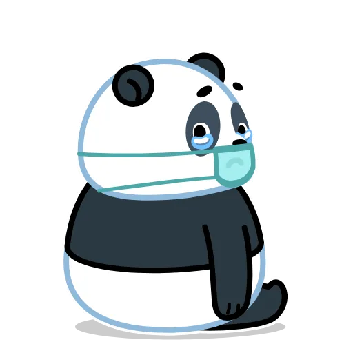 😔 Стикер «Panda Emic» для Telegram
