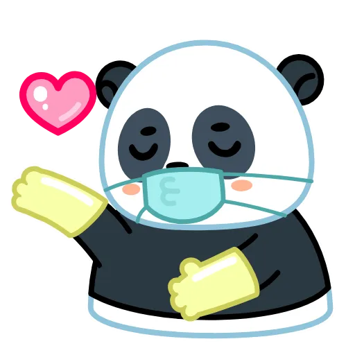 😘 Стикер «Panda Emic» для Telegram