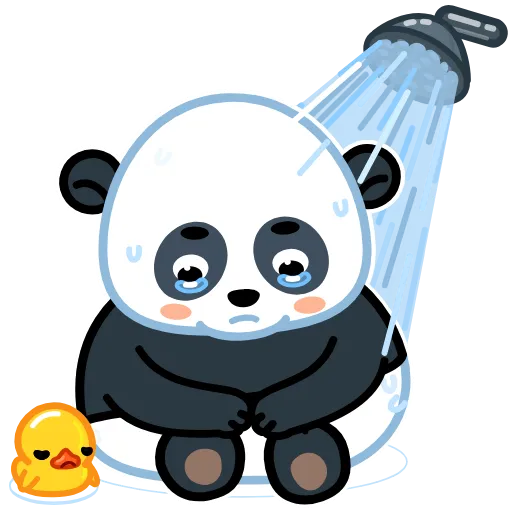 😢 Стикер «Panda Emic» для Telegram
