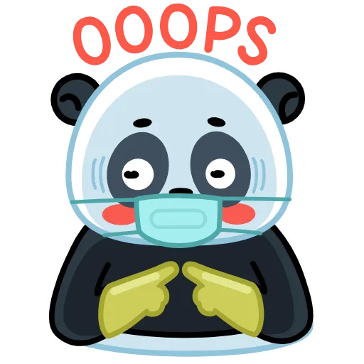 😬 Стикер «Panda Emic» для Telegram