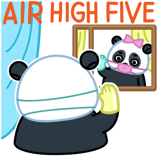👋 Стикер «Panda Emic» для Telegram