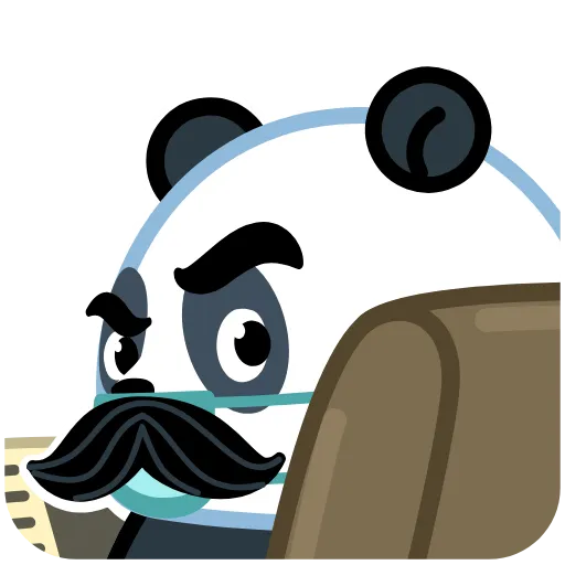 🤨 Стикер «Panda Emic» для Telegram