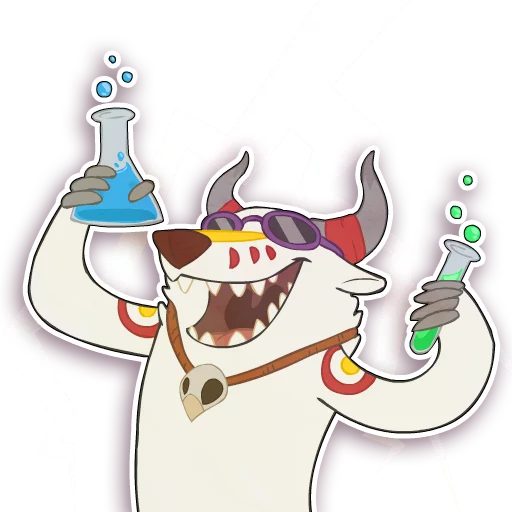 🔬 Стикер «PandaroohooDerp» для Telegram