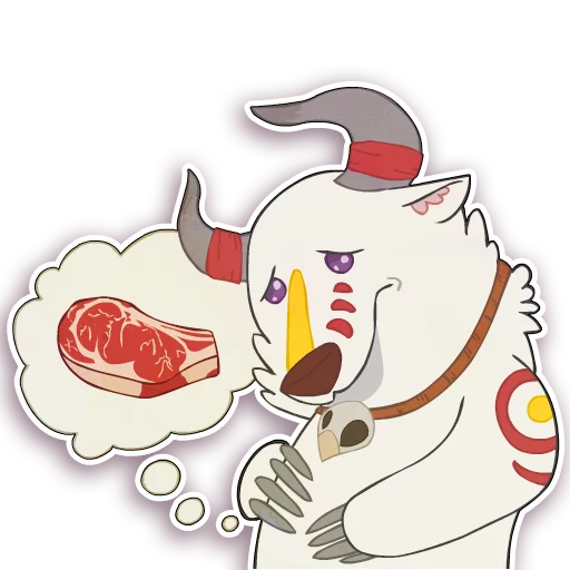🍖 Стикер «PandaroohooDerp» для Telegram