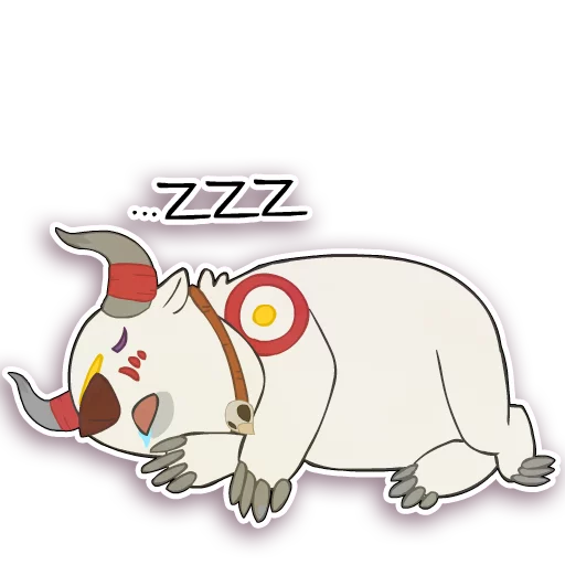 😴 Стикер «PandaroohooDerp» для Telegram