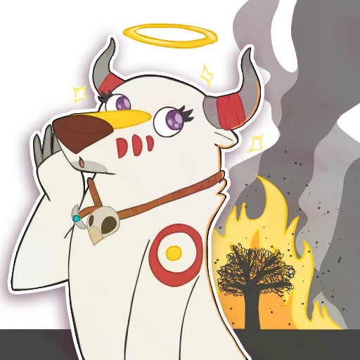 🔥 Стикер «PandaroohooDerp» для Telegram