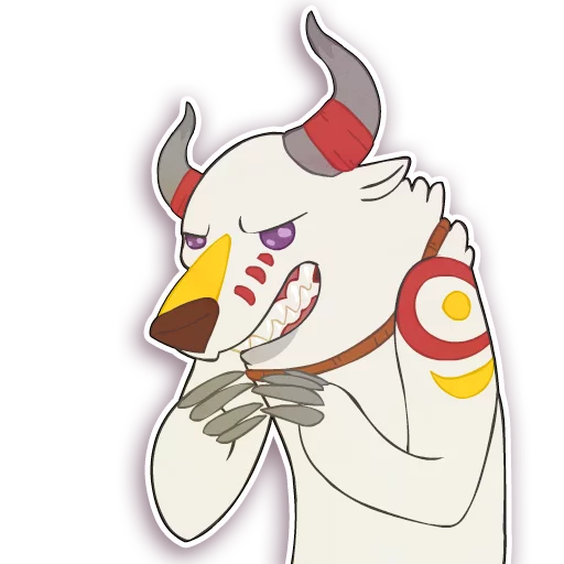 😈 Стикер «PandaroohooDerp» для Telegram