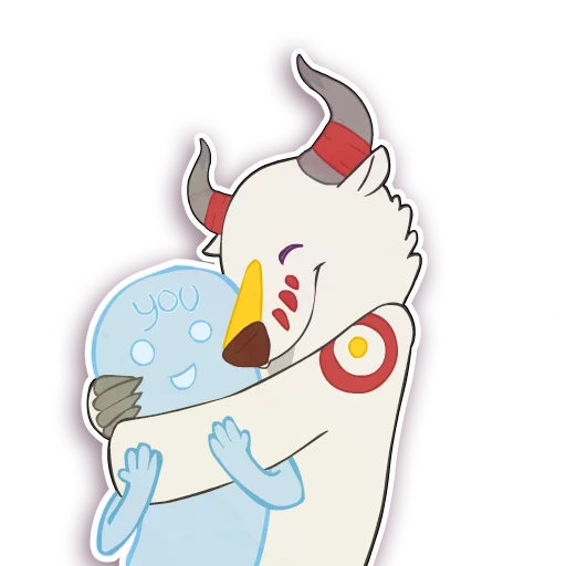 💞 Стикер «PandaroohooDerp» для Telegram
