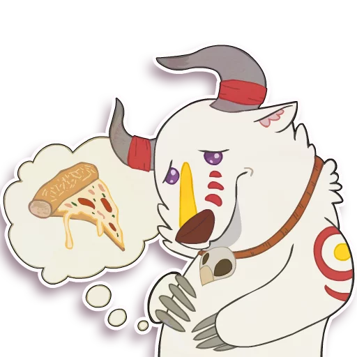 🍕 Стикер «PandaroohooDerp» для Telegram