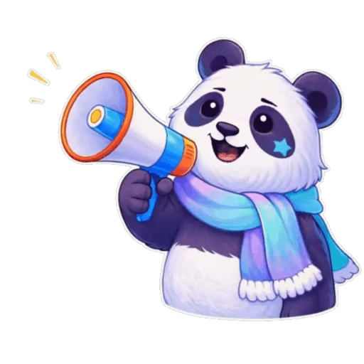📢 Стикер «Panda» для Telegram