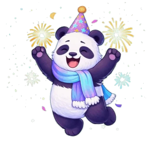🎆 Стикер «Panda» для Telegram