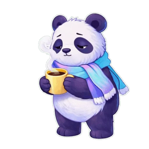 ☕ Стикер «Panda» для Telegram