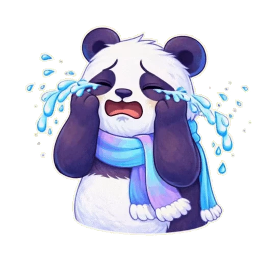 😭 Стикер «Panda» для Telegram
